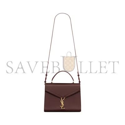 YSL CASSANDRA MEDIUM TOP HANDLE BAG IN BOX SAINT LAURENT 6239310SX0W2045 (24.5*20*11.5cm)