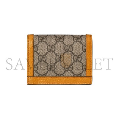 GUCCI X KAI COLLABORATION BI-FOLD WALLET GG SUPREME CANVAS ‎660510 (11*8.5*3cm)