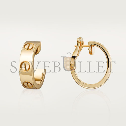 CARTIER  LOVE EARRINGS B8022500