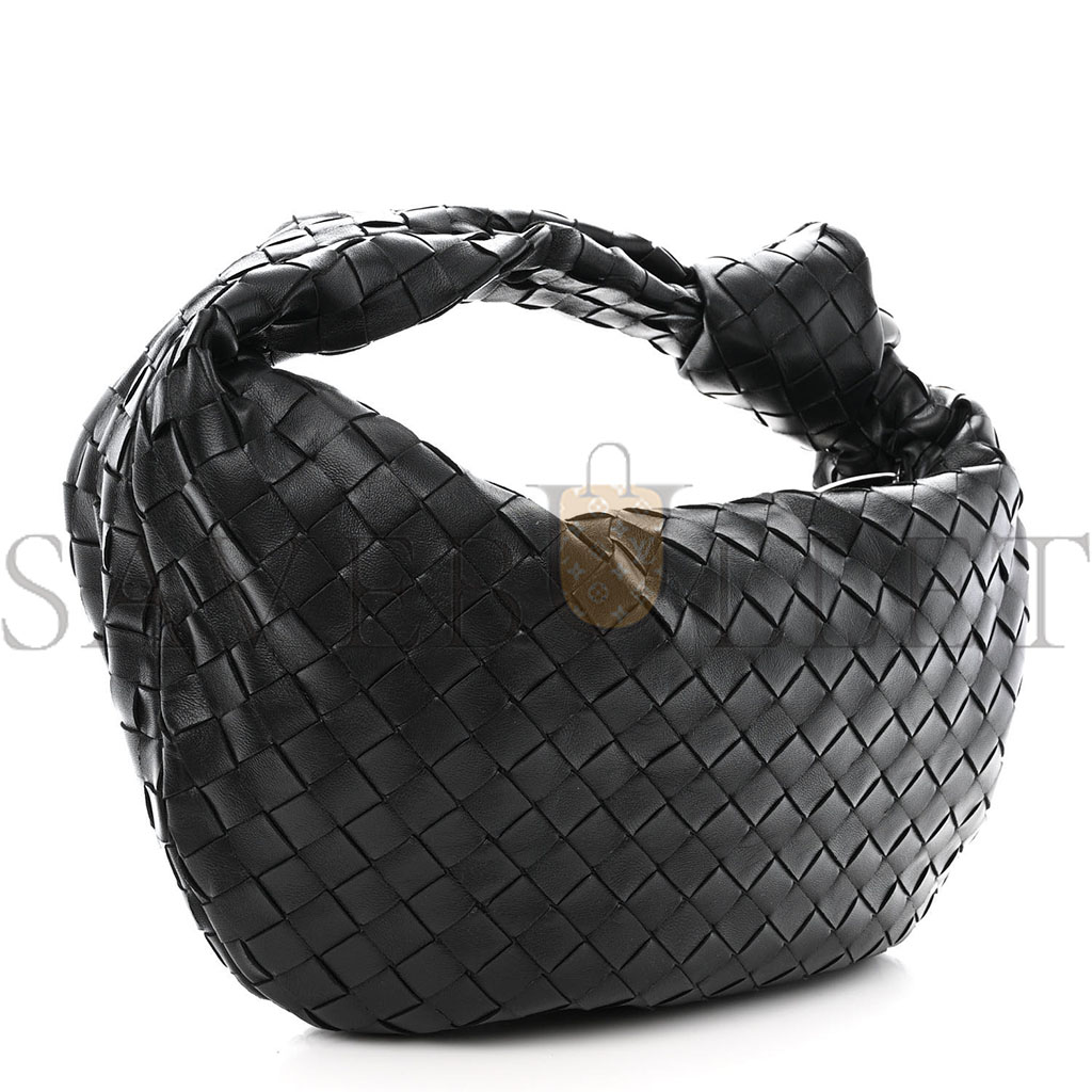 BOTTEGA VENETA NAPPA INTRECCIATO TEEN JODIE BLACK  (36*22*5cm)