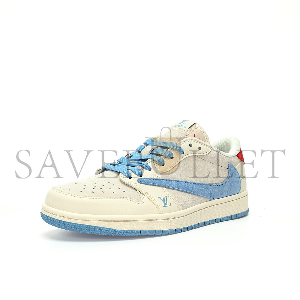 NIKE AIR JORDAN 1 LOW OG SP BEIGE SKY BLUE GOLD LV XY2688-101