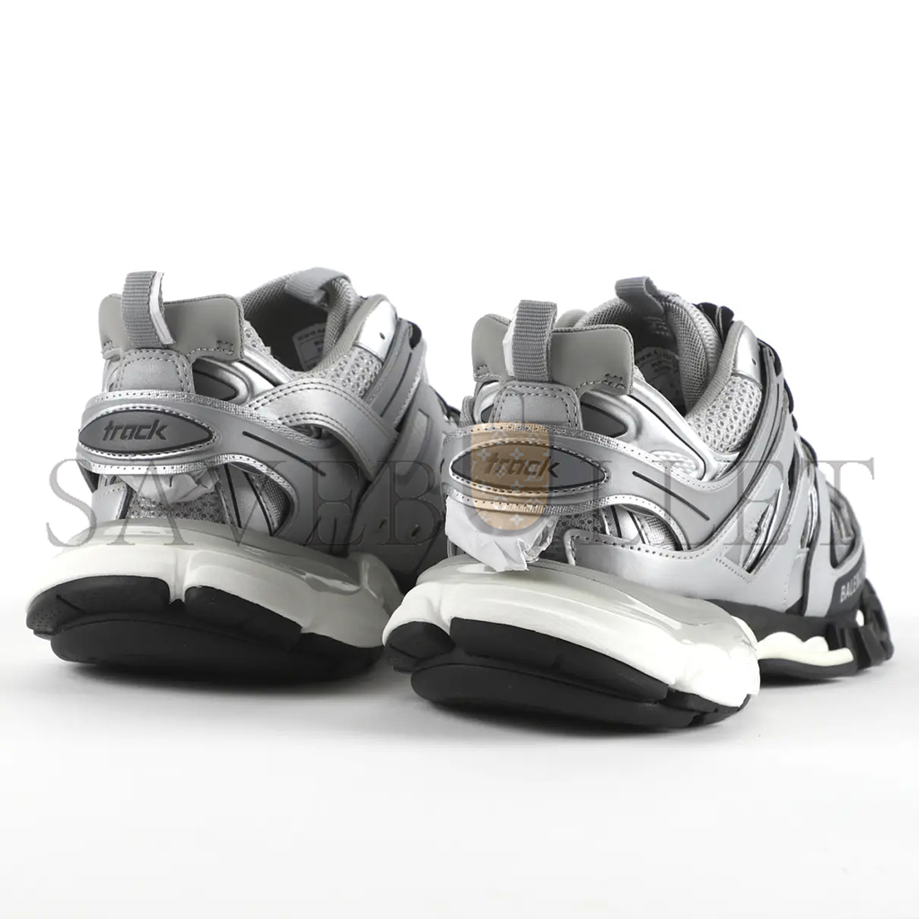 BALENCIAGA TRACK TRAINER METALLIC SILVER 542023W2CD18100