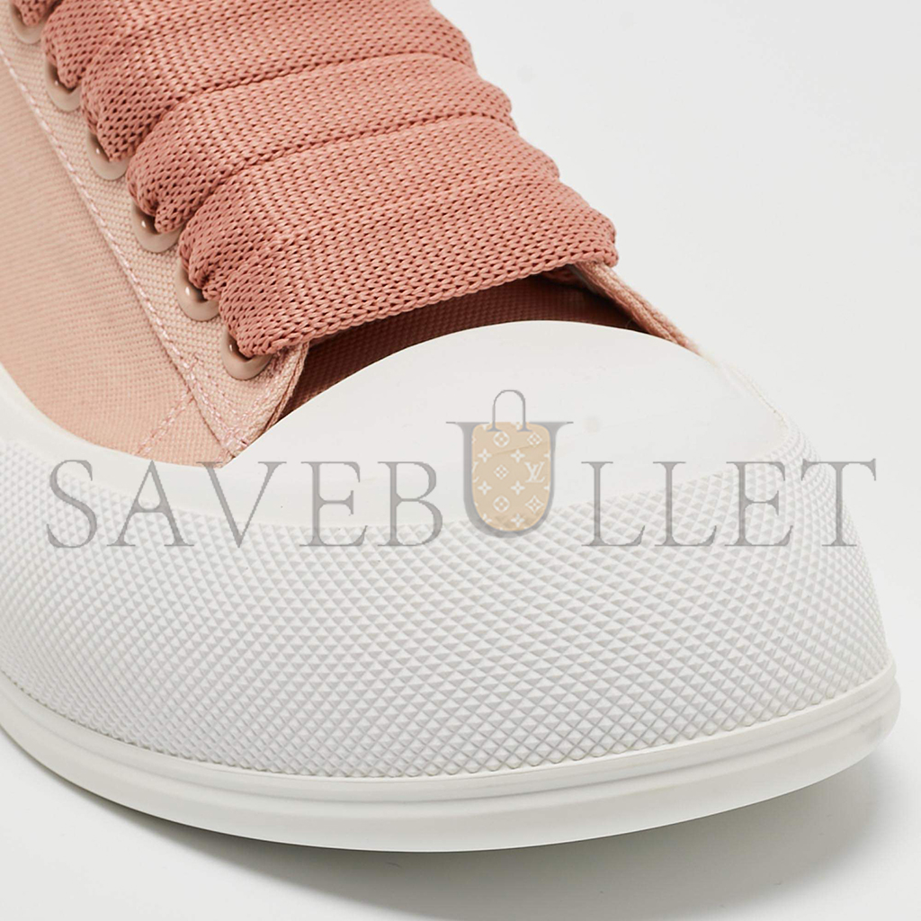 ALEXANDER MCQUEEN DECK CANVAS SNEAKERS 654593W4PQ19297