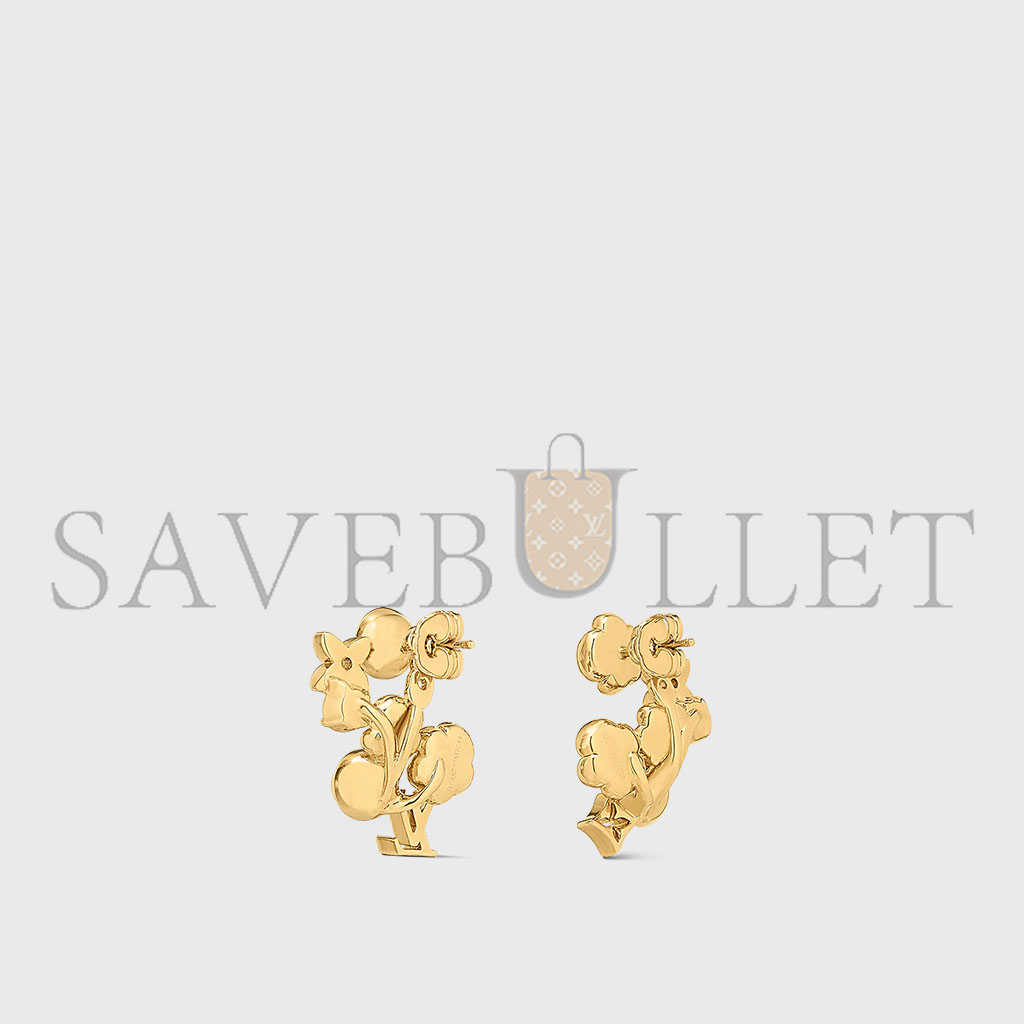 LOUIS VUITTON LV BOTANICA EARRINGS M01642