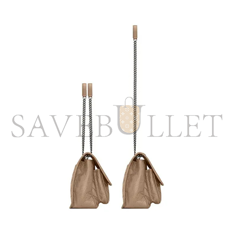 YSL NIKI MEDIUM IN VINTAGE LEATHER 6331581YG042826 (28*20*8.5cm)