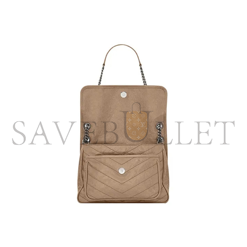 YSL NIKI MEDIUM IN VINTAGE LEATHER 6331581YG042826 (28*20*8.5cm)
