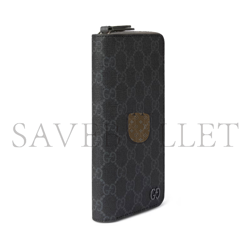 GUCCI BI-COLOR ZIP AROUND WALLET 822051FACQC1048 (10*20*2.5cm) GUCCI BI-COLOR ZIP AROUND WALLET 822051FACQC1048 (10*20*2.5cm)