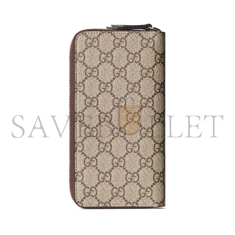 GUCCI BI-COLOR ZIP AROUND WALLET 822051FACQC9773 (10*20*2.5cm) GUCCI BI-COLOR ZIP AROUND WALLET 822051FACQC9773 (10*20*2.5cm)