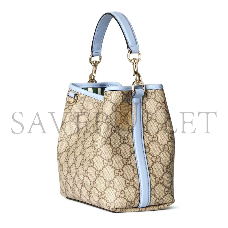 GUCCI GG EMBLEM SMALL BUCKET BAG 815118FAD6L9862 (19*18*11cm) GUCCI GG EMBLEM SMALL BUCKET BAG 815118FAD6L9862 (19*18*11cm)