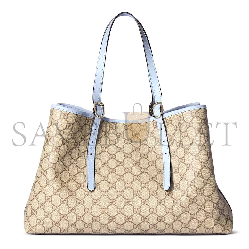 GUCCI GG EMBLEM LARGE TOTE BAG 815213FAD6L9862 (38*25*15cm) GUCCI GG EMBLEM LARGE TOTE BAG 815213FAD6L9862 (38*25*15cm)