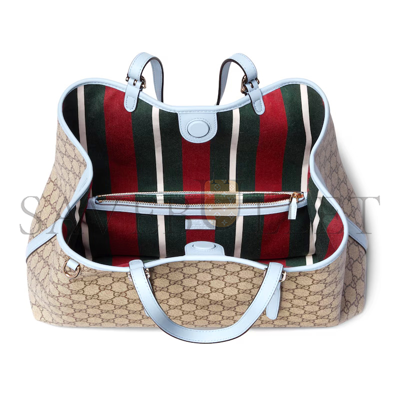 GUCCI GG EMBLEM LARGE TOTE BAG 815213FAD6L9862 (38*25*15cm) GUCCI GG EMBLEM LARGE TOTE BAG 815213FAD6L9862 (38*25*15cm)