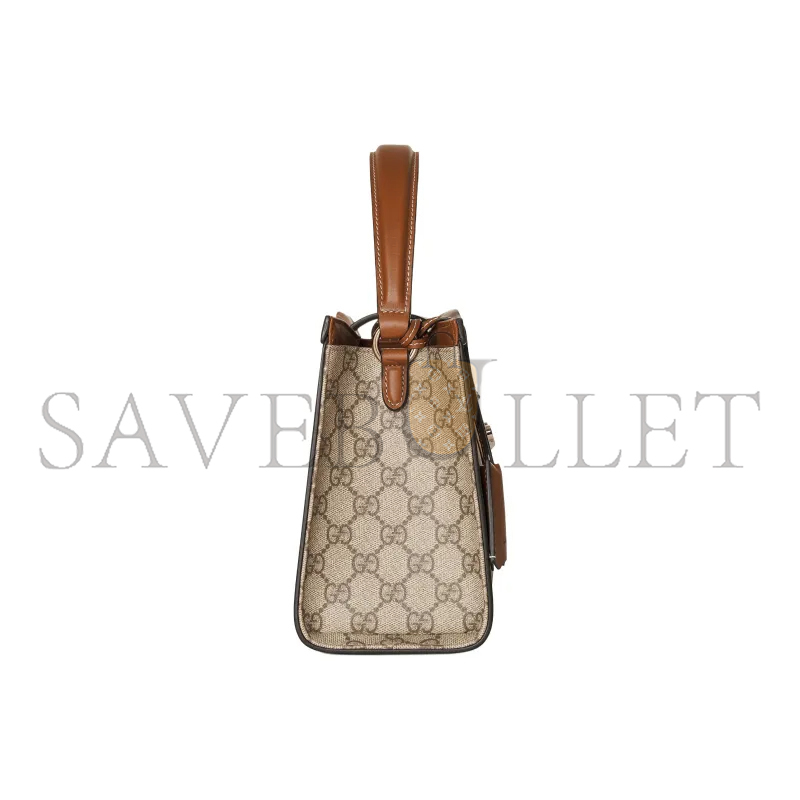 GUCCI PADLOCK FABRIC MEDIUM SHOULDER BAG ‎838992FAD6L9758 (25.5*17.5*10cm)