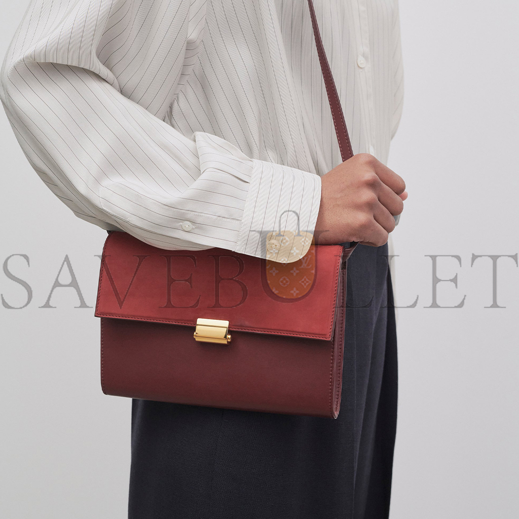 THE ROW LAURIE BAG IN LEATHER SYRAM REDCHIANTI W1633L57L87SYCHG (22*3*15cm)