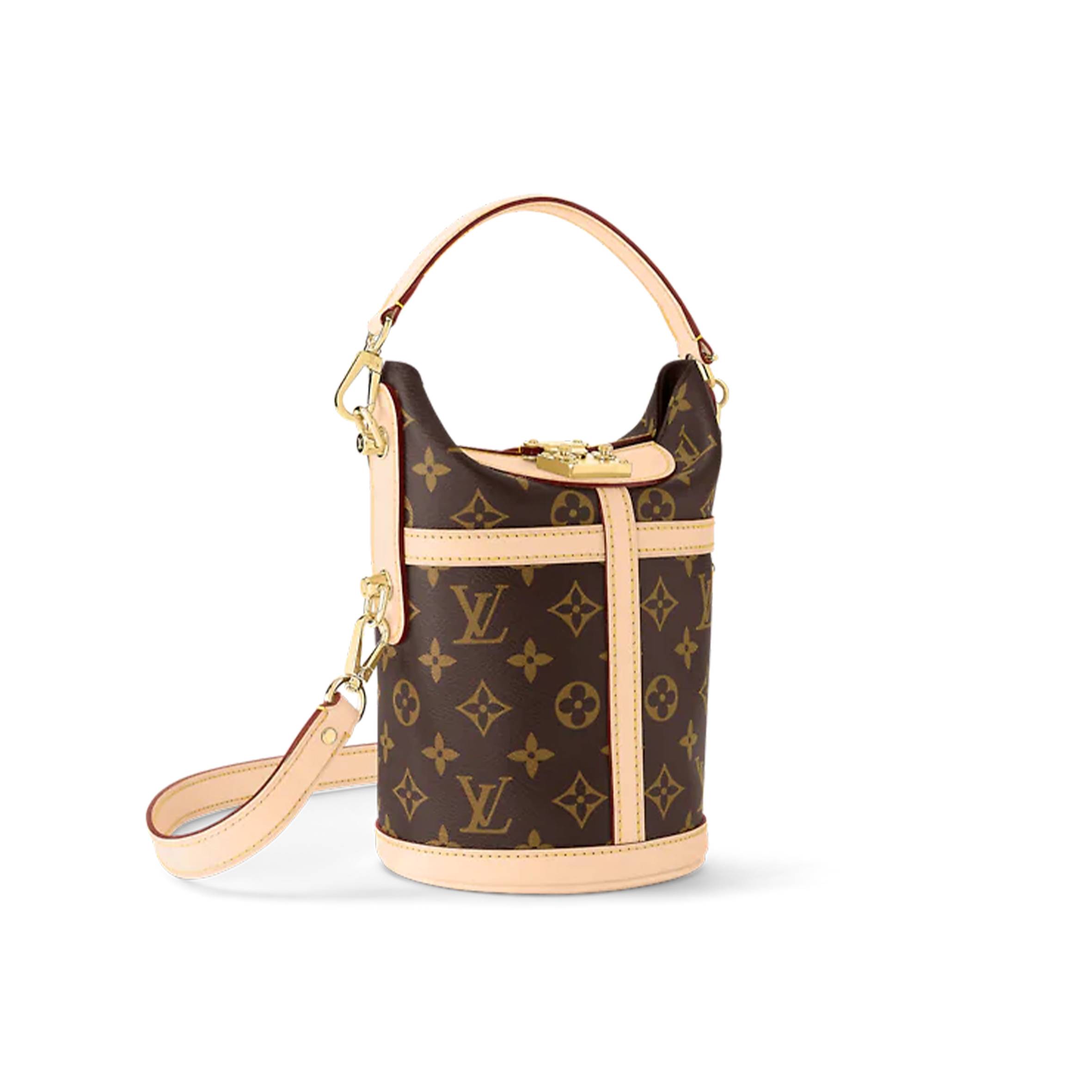 LOUIS VUITTON DUFFLE HANDBAG M43587 (22*23*14cm)